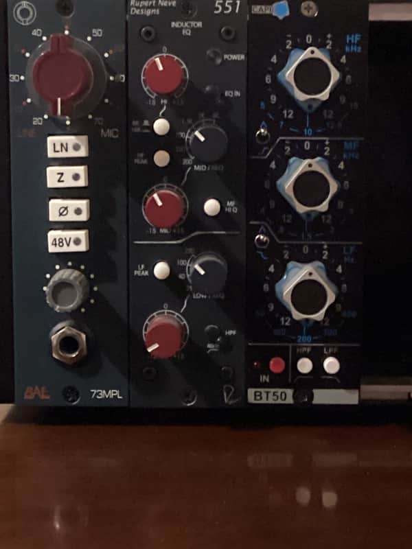 Rupert Neve Designs 551 500 Series Inductor EQ Module 2014 - Present - Shelford Blue image 1