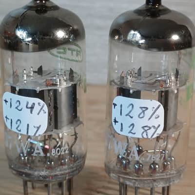 Very rare 70's NOS RTC Philips Mullard 12AT7WA special quality ecc81 12at7 like M8137 best pro audio tube preamp... image 5