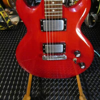 Ibanez GAX50 *MODDED* 2001 - Trans Red image 3