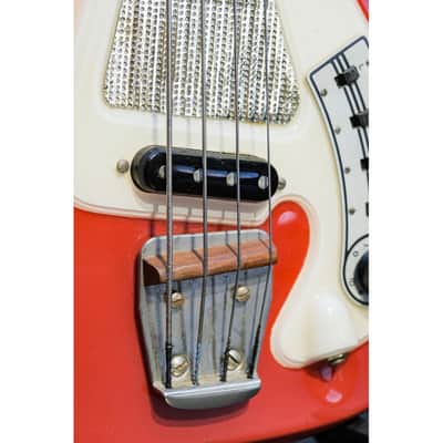 1966 Hagström Kent 1-B Bass red image 12