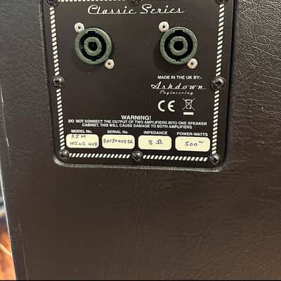 Ashdown 4x8" ABM NEO BASS CABINET 500Watts 8Ohms ( B Stock) image 6