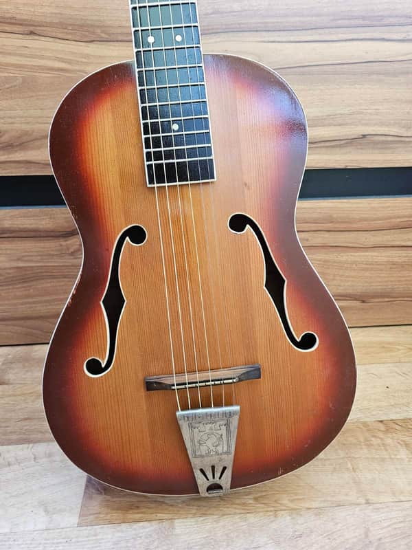 LVIV USSR Soviet Acoustic Guitar 7 strings LVOV Vintage and Rare image 1