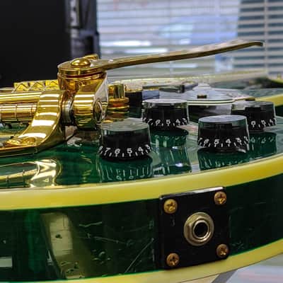Gibson Les Paul Custom in Translucent Green w/ Bigsby, Gold Hardware & Original Case image 25