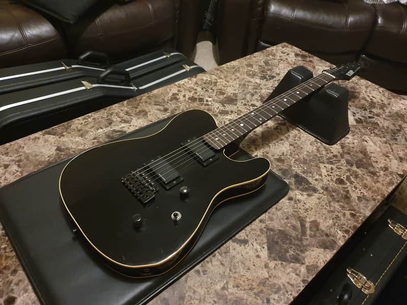 Vintage ESP The Eclipse Telecaster MIJ Custom Tele Seymour Duncan Blackouts Pre-Fender Lawsuit image 1