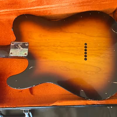 Fender Custom Shop John Cruz Masterbuilt '64 Telecaster Relic Chocolate 3 Tone Sunburst image 4