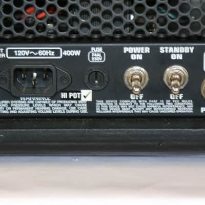EVH 5150 III 6L6 3-Channel 50 Watt Ltd Ed Color Black/Red/White Amp Head image 9