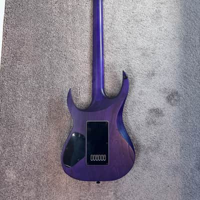 Solar Guitars AC6P RAW - EUROPEAN MASTER SERIES 2024 - Raw Purple Open Pore image 9