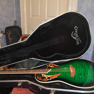 Ovation celebrity cs247 Green image 13
