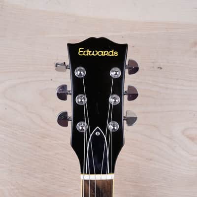 Edwards E-SA-125LTS Semi-Hollow Body With Bigsby MIJ 2013 Cherry Red Japan w/ Bag image 20