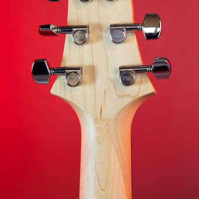 PRS CE 24-08 Swamp Ash 2025 Satin Red Apple Metallic image 11