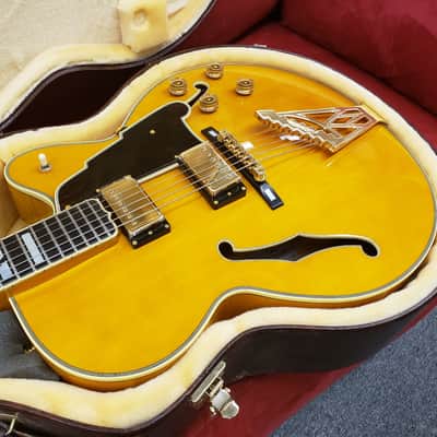 D'Angelico NYL-2DH  Blonde With Case image 2