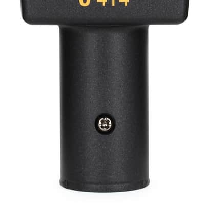 AKG C414 XLII Large Diaphragm Multipattern Condenser Microphone - Black image 2