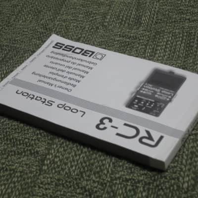 lightly handled genuine Boss Owner's Manual for RC-3 Loop Station (NO pedal / NO other items) specifically from 2012 (172 total pages cover to cover) English, German, French, Italian, Spanish, Portuguese, Dutch image 10