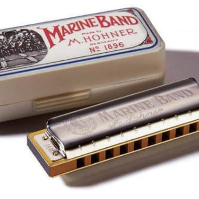 Hohner - Marine Band 1896 Classic Harmonica in the Key of C image 2