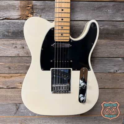 2016 Fender Deluxe Nashville Telecaster White Blonde Electric Guitar image 2