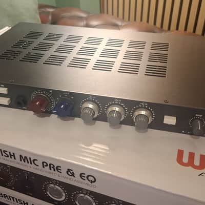 Warm Audio WA73-EQ 1-Channel British Microphone Preamp / EQ 2018 - Present - RAF Blue Gray image 3