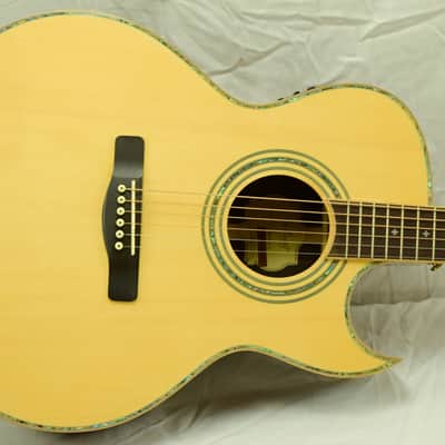 Samick ASMJR CE Acoustic/Electric Guitar All Solid Wood image 2