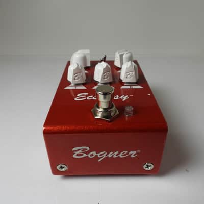 Bogner Ecstasy Red Mini Overdrive Effects Pedal Free USA Shipping image 3