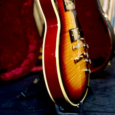 2009 Gibson 68' Les Paul Custom Reissue (68 LPC-F) - Heritage Cherry Sunburst W/O/H/S/C image 6