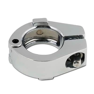 DW DWSMRKML10 1" Hinged Drum Rack Memory Lock 2010s - Chrome image 1