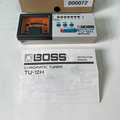 Boss TU-12H Chromatic Tuner 1994 - 2008 - White image 1