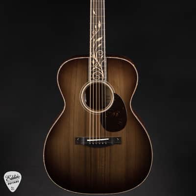 Santa Cruz The Vault Series OM Style 45 - Renaissance Cedar & The Tree Mahogany image 2