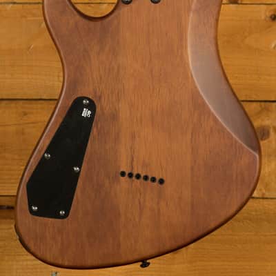Schecter Avenger Exotic Spalted Maple - Ebony - Satin Natural Vintage Burst image 2