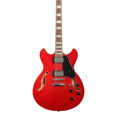 Ibanez Artcore AS7312 Semi-Hollowbody Guitar Trans Cherry Red image 2