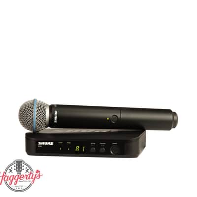 Shure BLX24/B58 Handheld Wireless System with Beta 58 Handheld Microphone H9 image 1