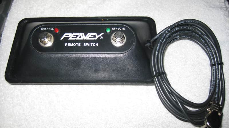 Peavey 5150 head amplifier 2-button original footswitch EVH (I) image 1