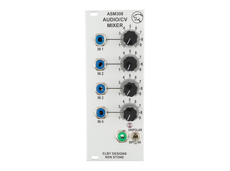 Elby Designs ASM308 Audio / CV Mixer (Banana Jacks) [USED] image 1