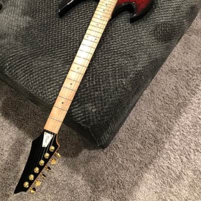 Custom One of a kind 2025 - Custom marbelized red image 2
