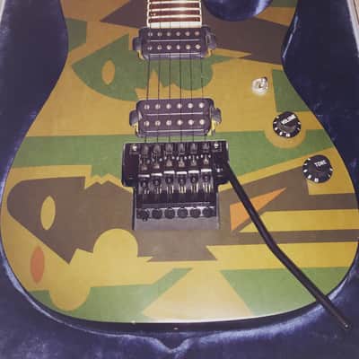 Ibanez JPM P4 Petrucci 90's Camo Picasso image 8