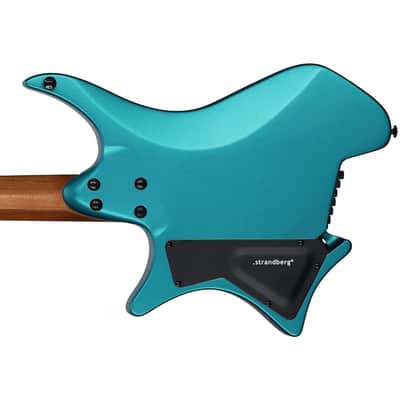 Strandberg Boden Standard N2.6 Headless Multi-Scale Guitar - Transformative Teal Metallic image 7