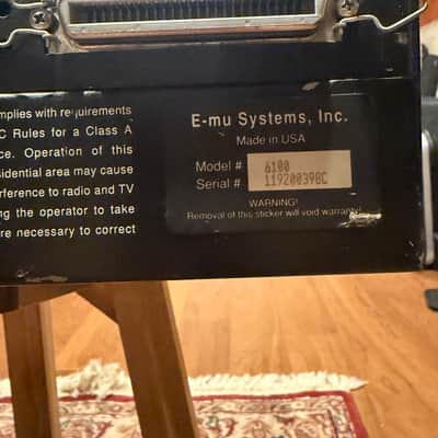 E-MU Systems Emulator III XP Rackmount 32-Voice Sampler image 4