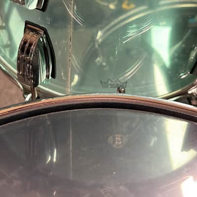 Ludwig Vistalite/RCI Starlite - Coke Bottle Green image 3