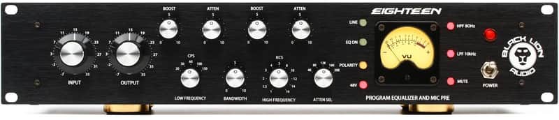 Black Lion Audio Eighteen Microphone Preamp & Induction EQ image 1