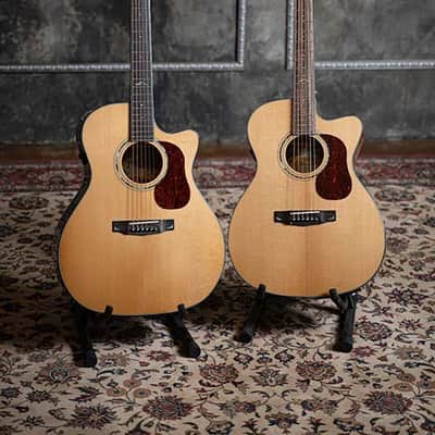 Cort Gold Series Gold-OC6 Bocote, Natural Glossy w/ Case, See Video, B-Stock image 9