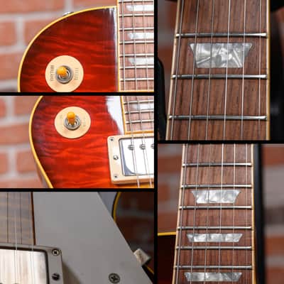 Gibson Custom Shop Historic Collection 40th Anniversary '59 Les Paul Standard Reissue Flame Maple Top Heritage Cherry Sunburst 1999 w/OHSC image 16