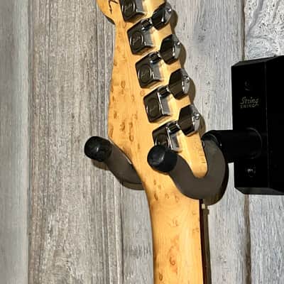 Excellent 2003 Fender Custom Shop Custom Classic Stratocaster, Black with Rosewood Fingerboard & Birdseye Maple Neck, COA, Hang Tags & OHSC, Very Nice Package it will Ship Fast ! image 16