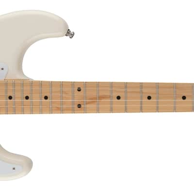 FENDER - Jimmie Vaughan Tex-Mex Strat Maple Fingerboard Olympic White - 0139202305 image 1
