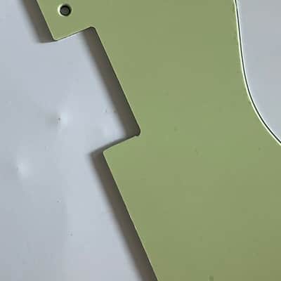 New Fits Epiphone Dot Style Guitar pickguard,3 Ply Vintage Green image 5
