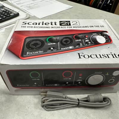 New Old Stock Focusrite Scarlett 2i2 USB Interface (factory sealed) image 5