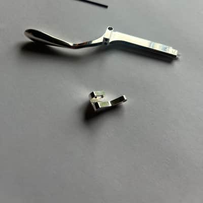 Rice Clarinet Products Attachable Eb/Ab lever for Bb clarinet - Silver image 1