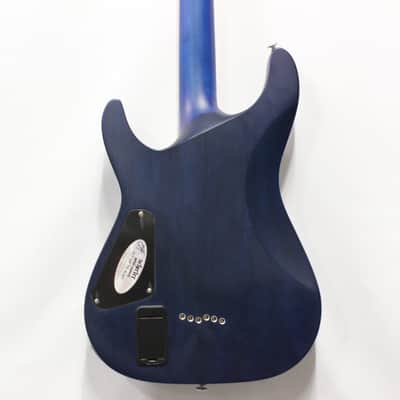 Schecter Diamond Series C1 Platinum Electric Guitar Blue image 4