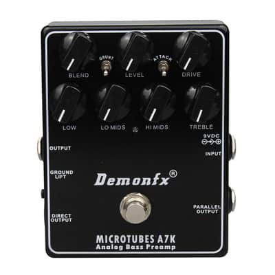 DemonFX Microtubes A7K Bass Preamp Pedal Darkglass Clone image 7