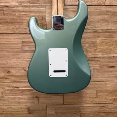 Fender Standard Stratocaster Guitar-2004- MIM- Sage Green Metallic - 8lbs 1oz image 16