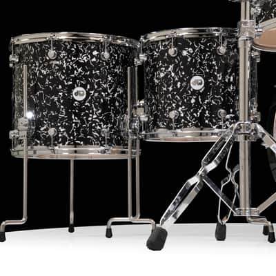DW Design Series 6pc Shell Pack - Black Lightning Limited Edition image 4