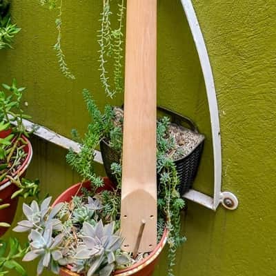 Super RARE neck with 70's Fender Big Headstock and Kramer Pacer HEADSTOCK image 4