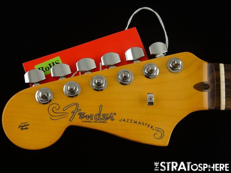 LEFTY Fender American Professional II Jazzmaster NECK + TUNERS Deep image 1